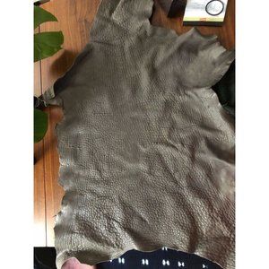 LEATHER HIDES BUBBLE SKINS LAMB SHEEP COWHIDE‎ ALEXANDER WANG GRAY BAG SHOES